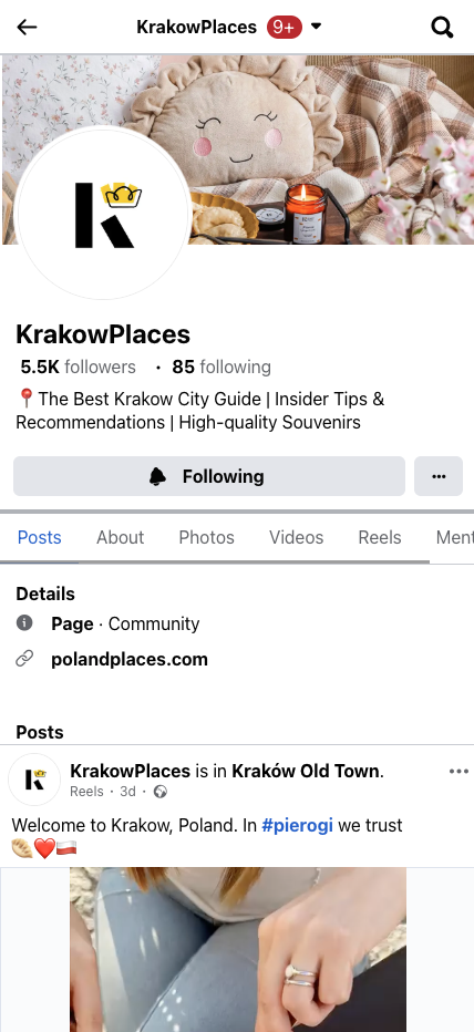 Beautiful place in Kraków