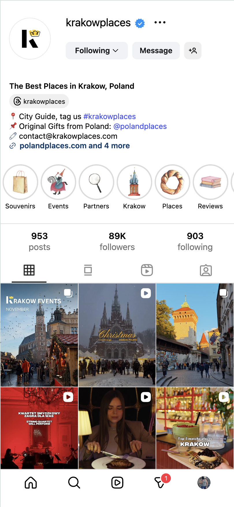 Beautiful place in Kraków